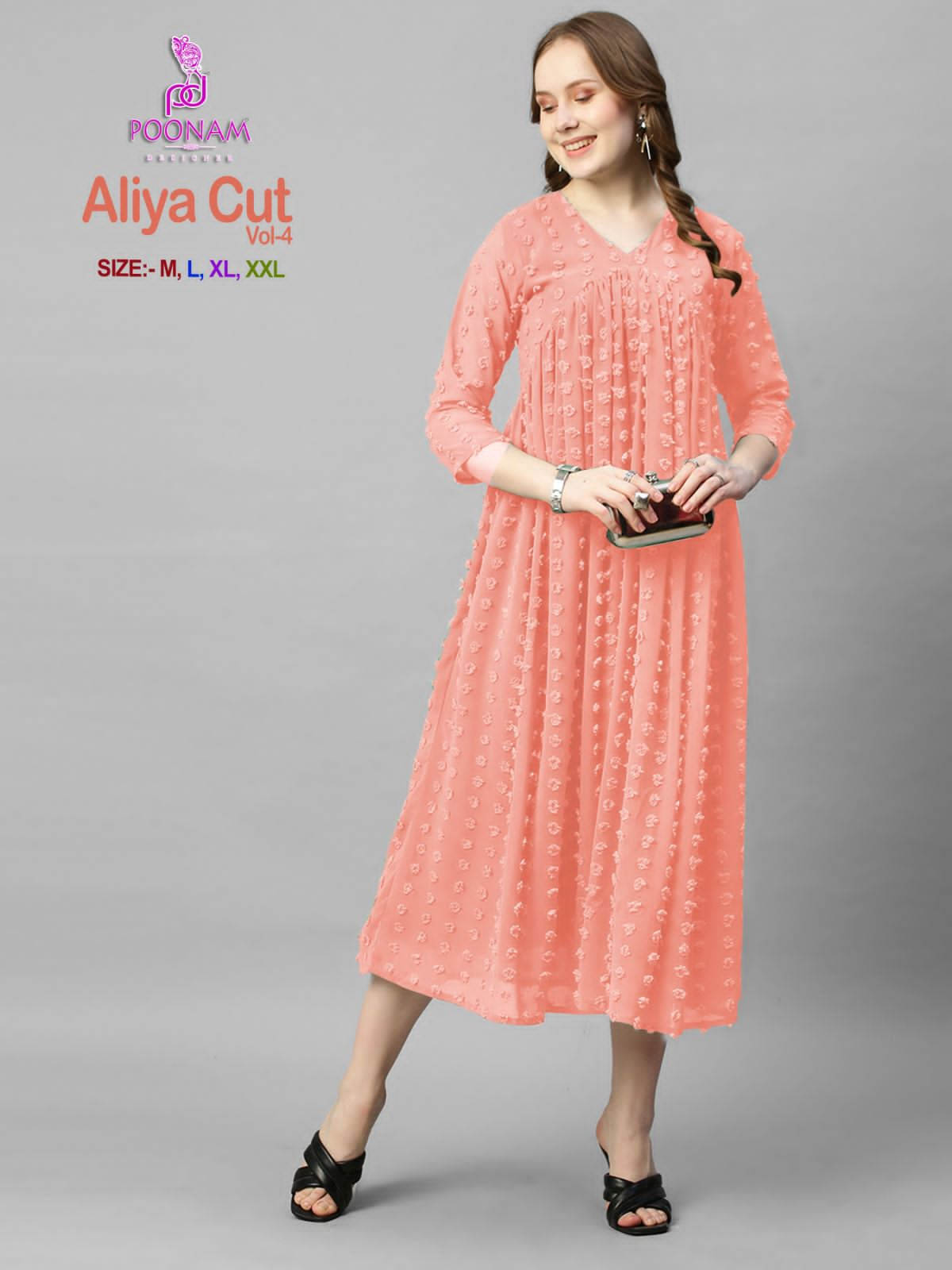 POONAM DESIGNER Aliya cut vol-04 